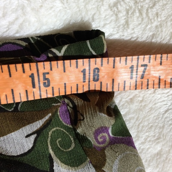 Multi Color Sheer Shirt With Liner - Picture 4 of 10